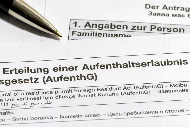 Application for a residence permit