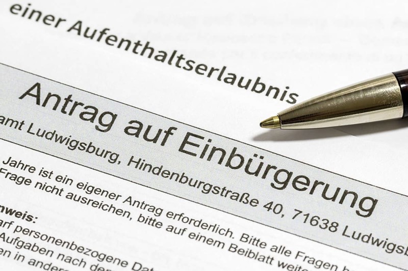 Application for naturalisation