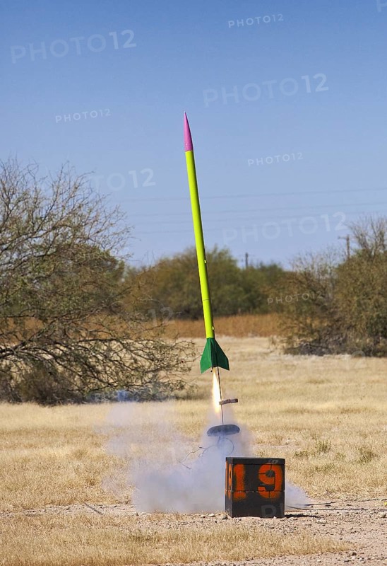 Model Rocket Launch