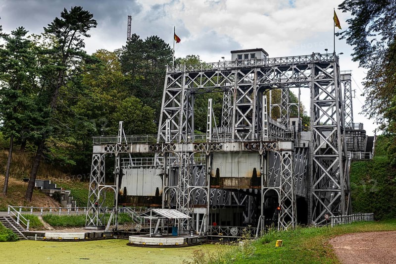 Strepy-Bracquegnies Unesco world heritage site Boat Lifts on the Canal du Centre