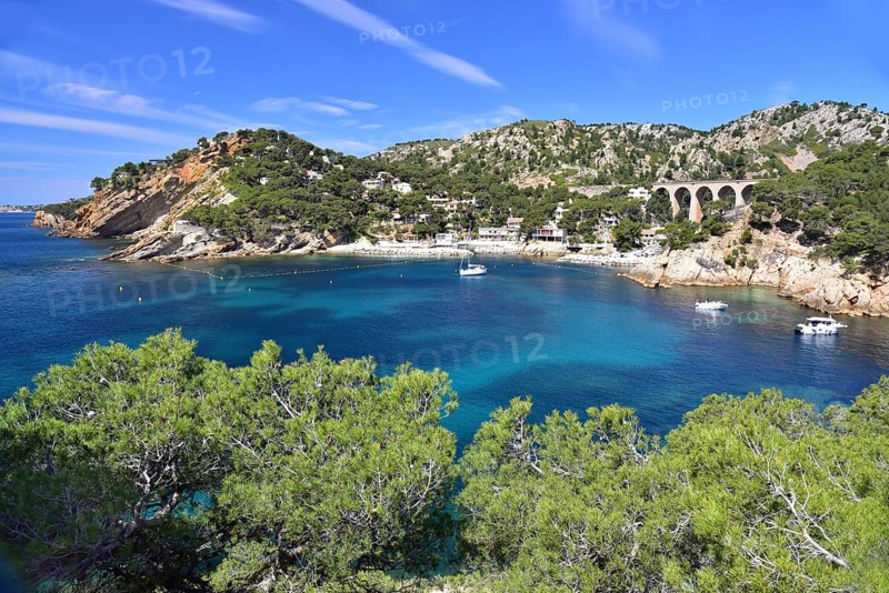 Calanque de Mejan on the customs officers' path