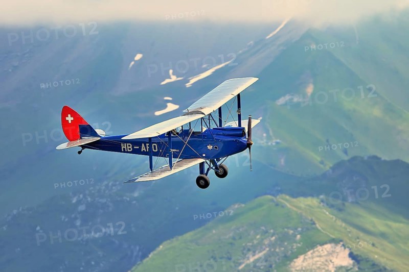 Vintage aircraft De Havilland Gipsy Moth