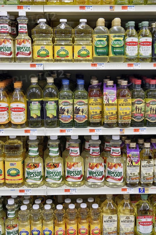 Cooking Oils at the Grocer
