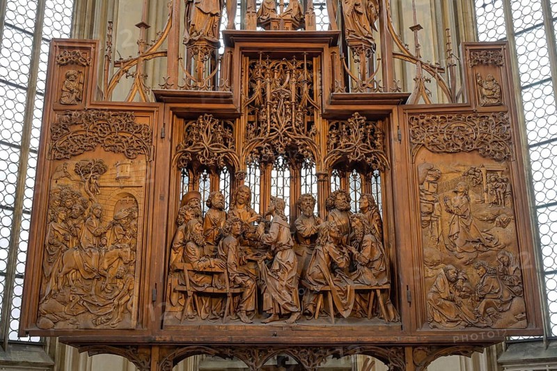 Altar of the Holy Blood by Tilman Riemenschneider