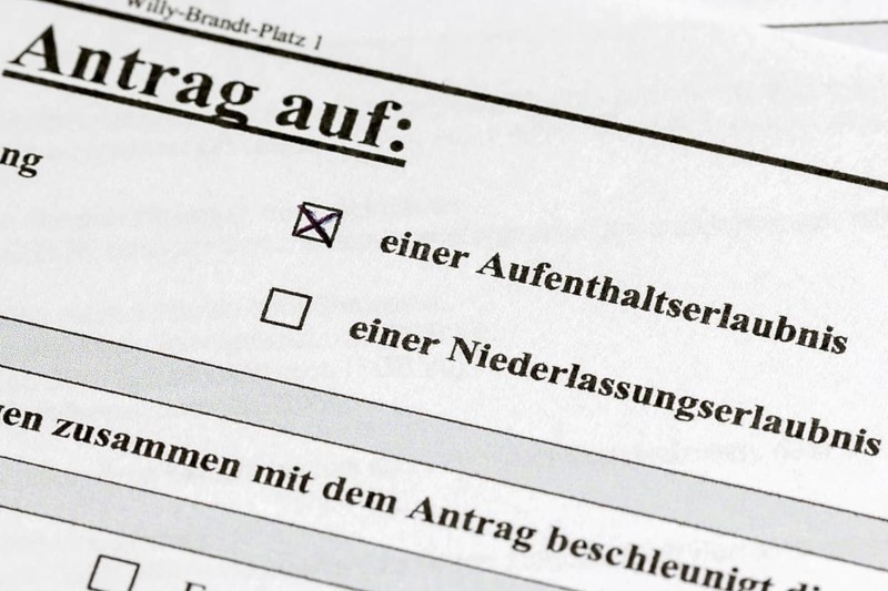 Application for a residence permit