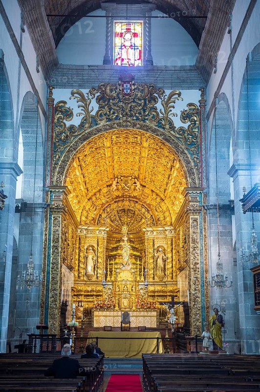 Church of St. Joseph in the historic town of Ponta Delgada