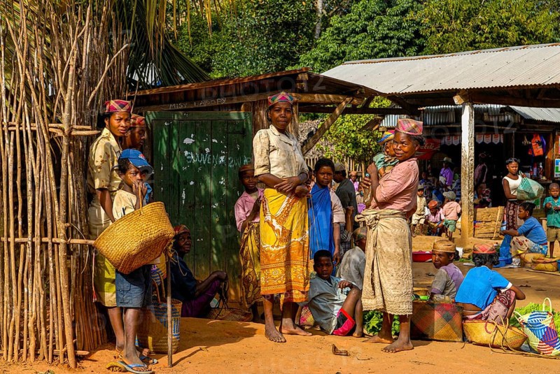 Manakara on the east coast of Madagascar