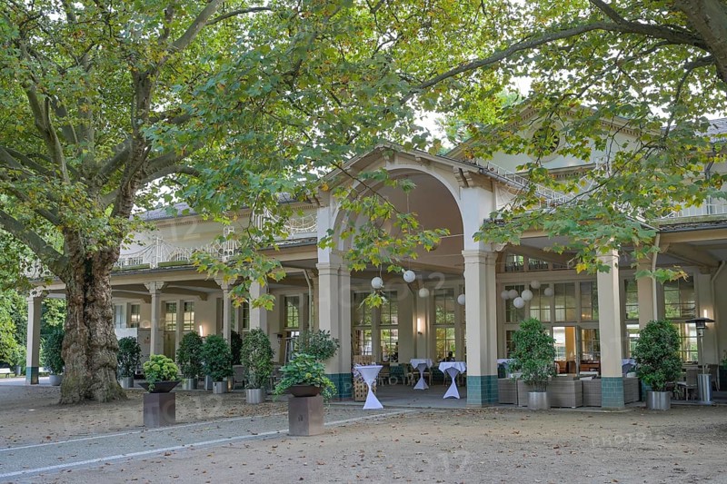 Restaurant orangery im spa garden