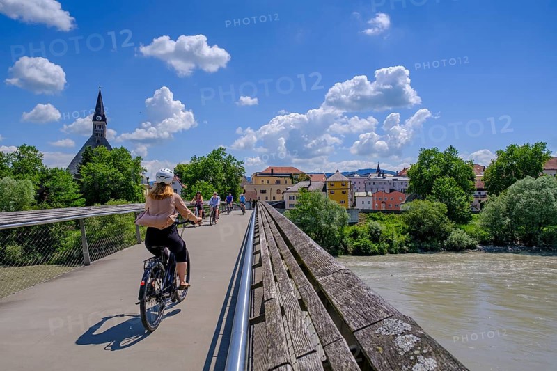 Europasteg over Salzach