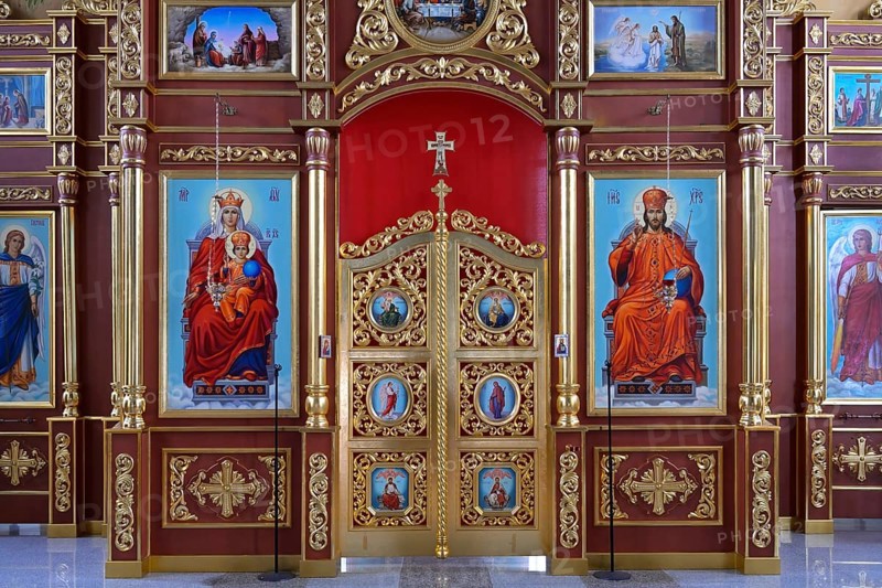 Russian Orthodox cathedral of the Holy Resurrection