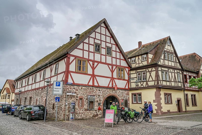Half-timbered houses