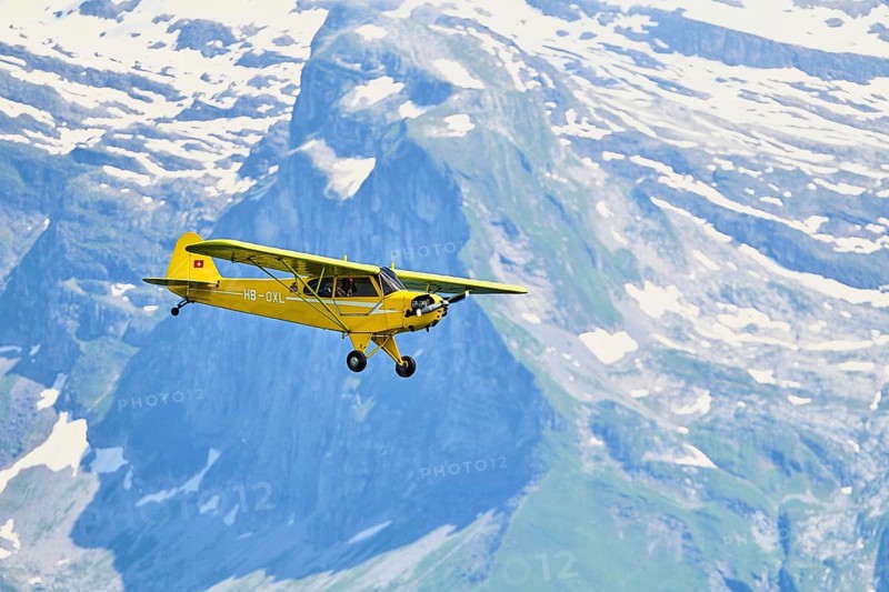Vintage aircraft Piper J3