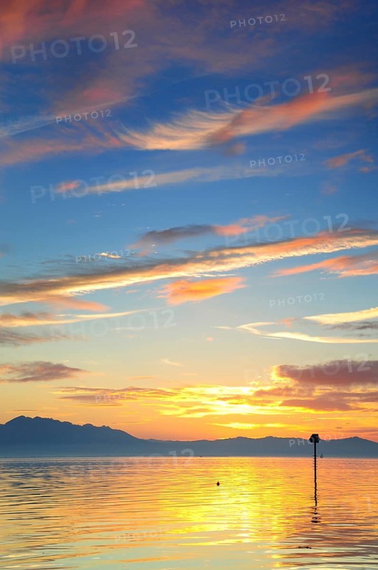 Sunset at Lake Constance