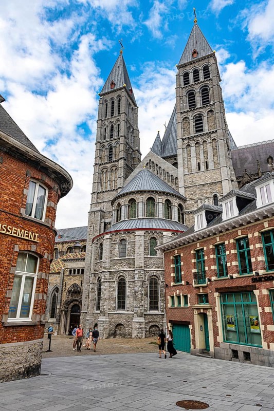 Unesco world heritage site Tournai Cathedral