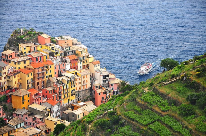 Fishing village of Manarola
