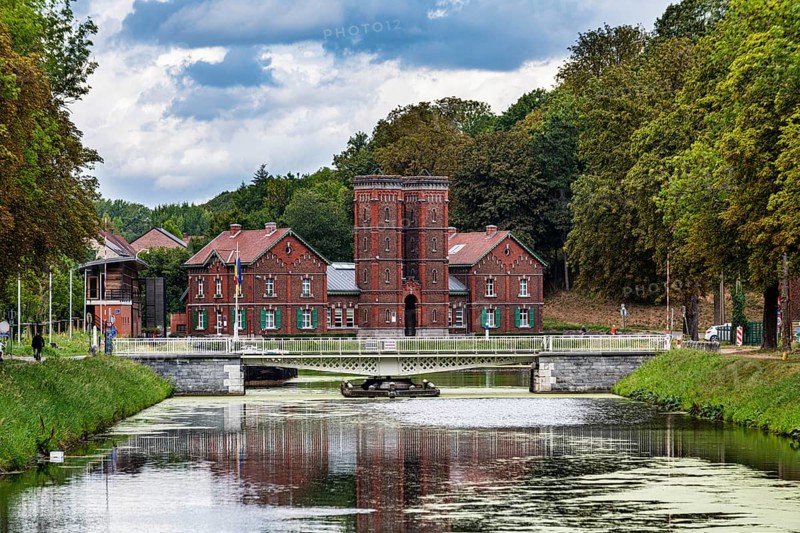 Strepy-Bracquegnies Unesco world heritage site Boat Lifts on the Canal du Centre
