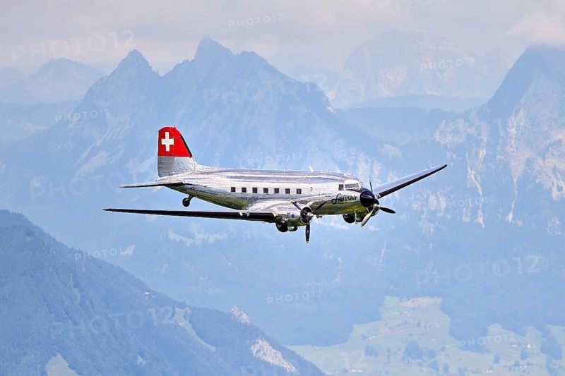 Vintage aircraft DC3