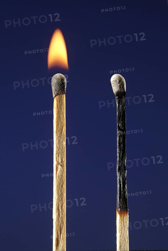 Burning and Burned Matches