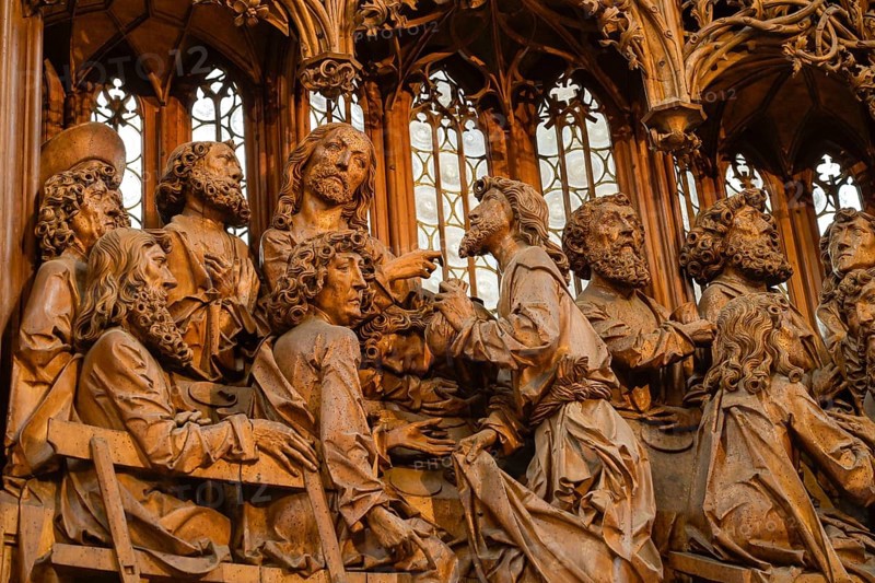 Altar of the Holy Blood by Tilman Riemenschneider