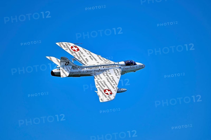 Vintage fighter plane