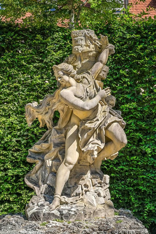 Figure of the King's Daughter Andromeda by Ferdinand Tietz