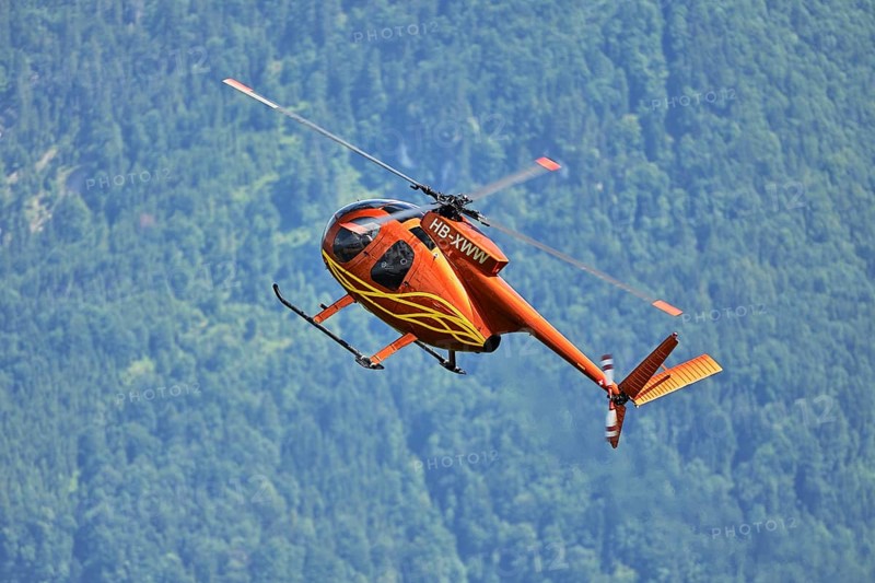 Vintage helicopter