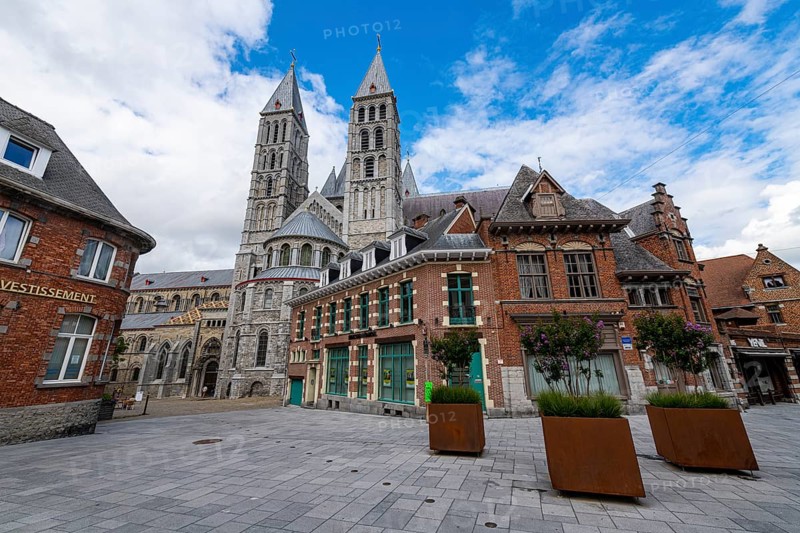 Unesco world heritage site Tournai Cathedral