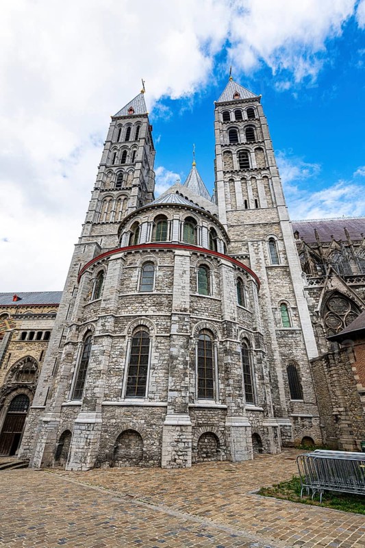 Unesco world heritage site Tournai Cathedral