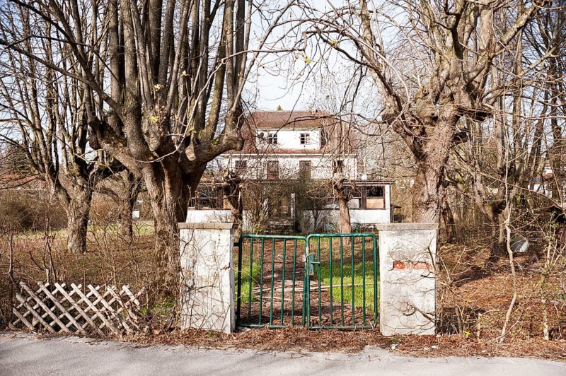 Dilapidated house