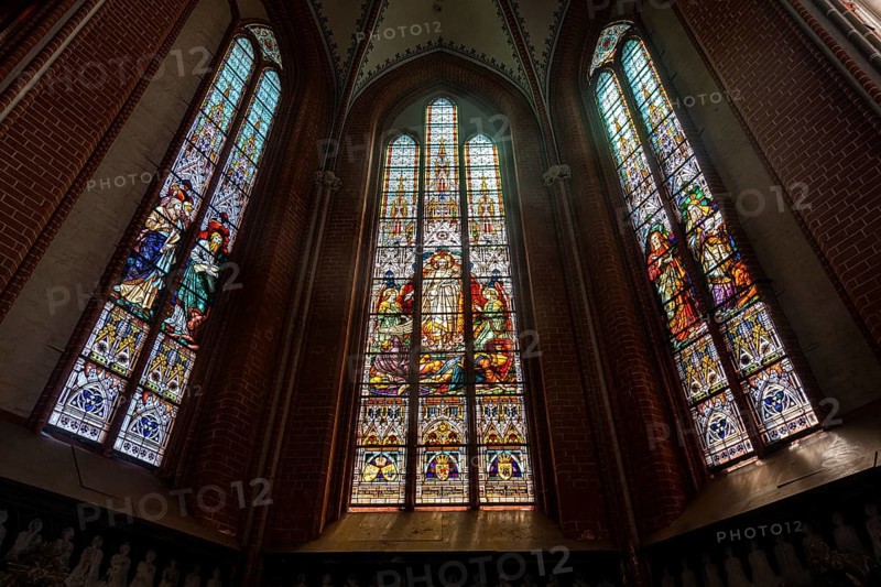 Interior of the Schwerin cathedral