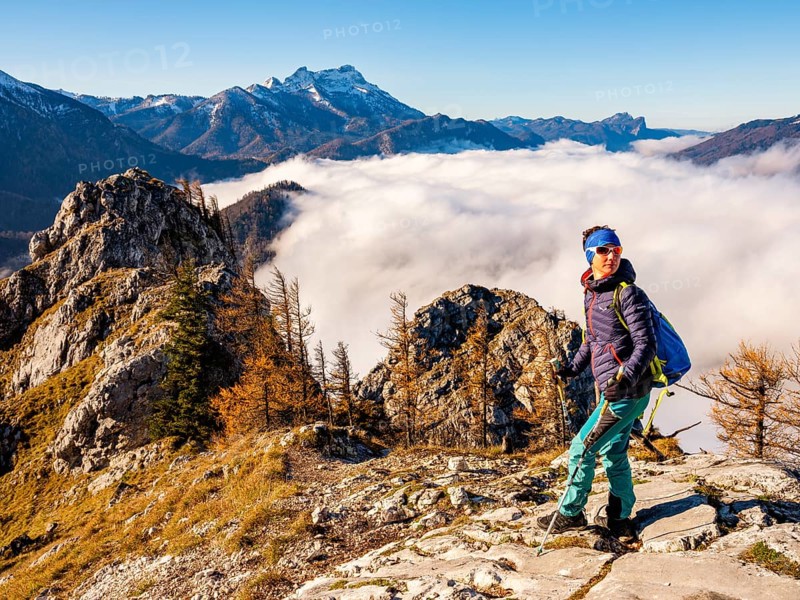 Mountaineer on the Grosser Schoberstein