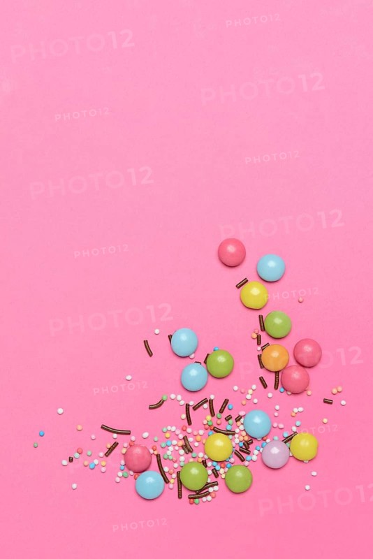 Sugar decoration- chocolate lentils