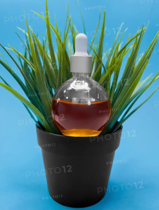 Bottle of oil for nail cuticles