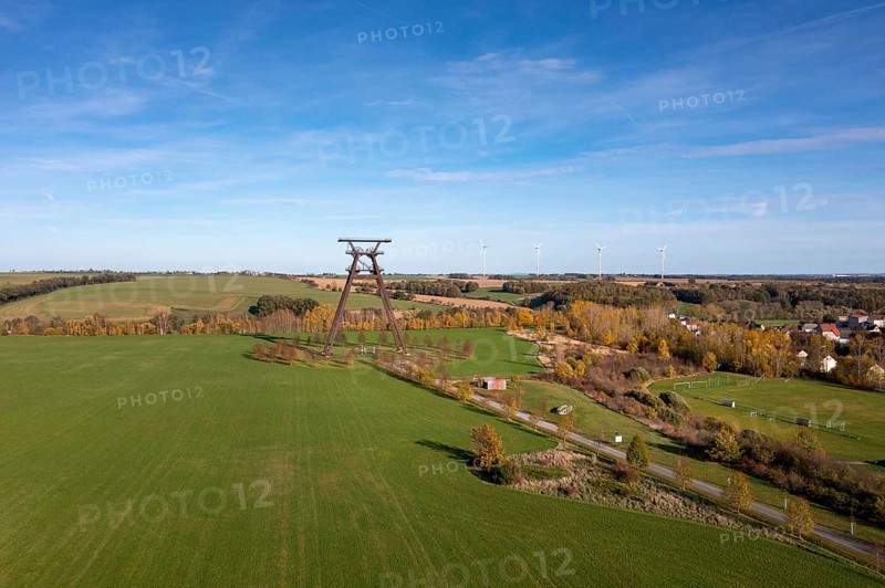 Hoist tower of the 403 Drosen shaft