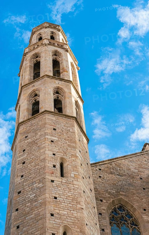 Basilica of Santa Maria del Mar in Barcelona