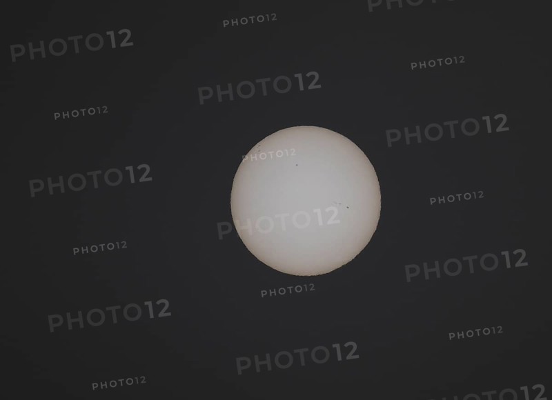Sun with sun spots