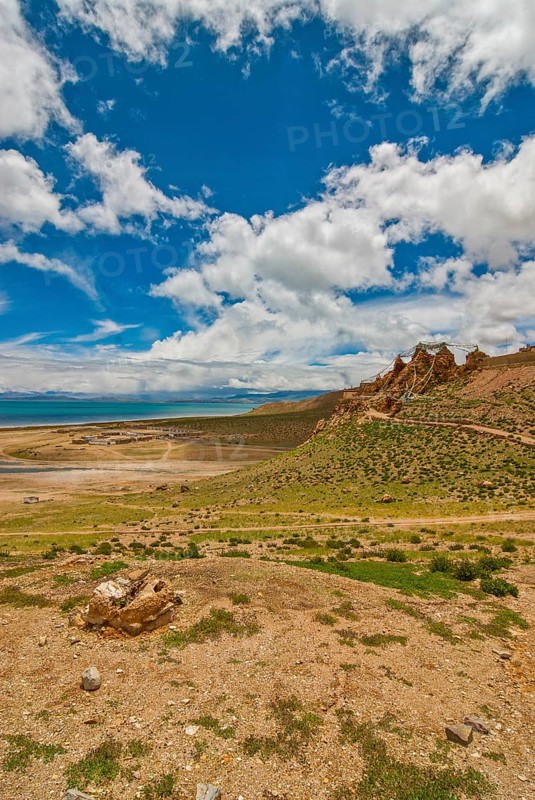 The Chiu monastery at the Lake Manasarovar