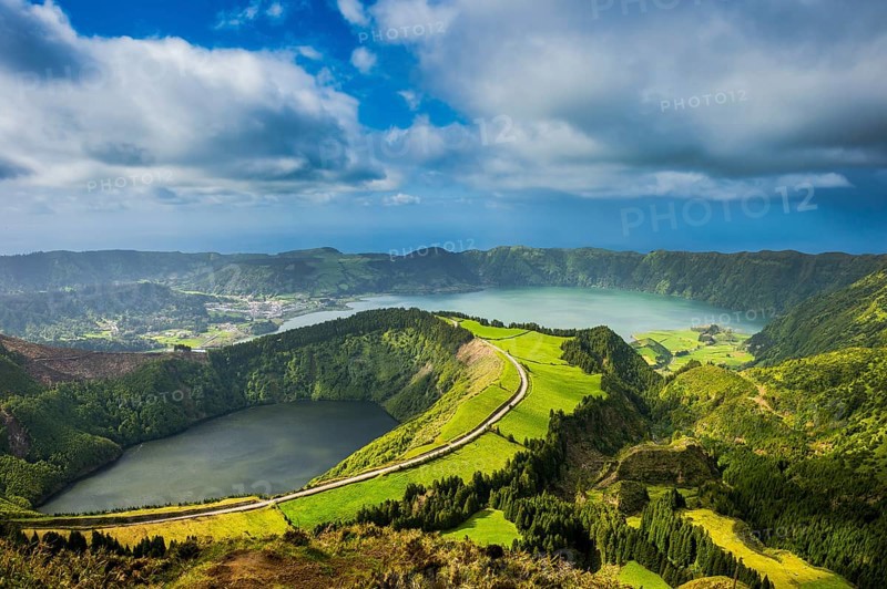 Overlook over the Sete Cidades crater