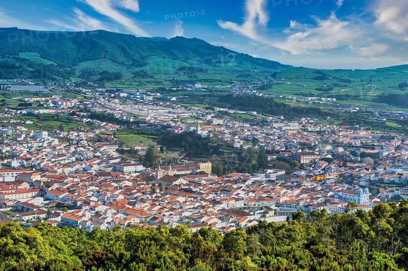 Overlook over the Unesco world heritage sight