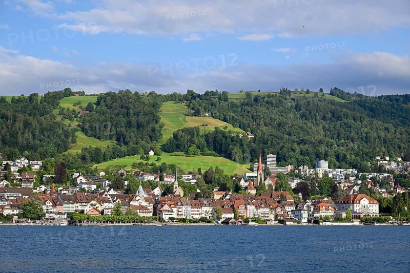 Lower Old Town with Zytturm and Church of Saint Michael