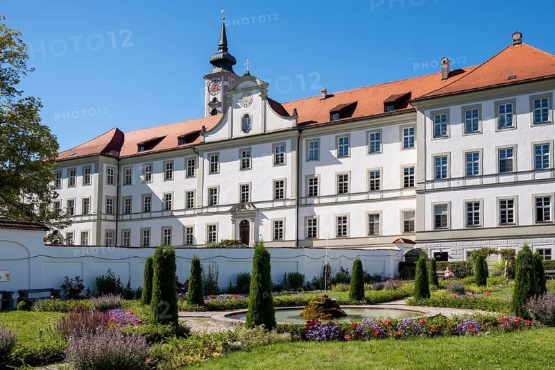 Benedictine Abbey Schaeftlarn Prelate Garden