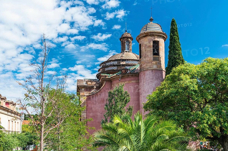 Citadel Military Church in Ciutadella Park