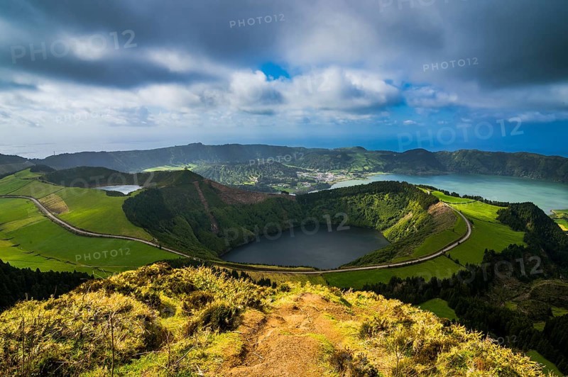 Overlook over the Sete Cidades crater