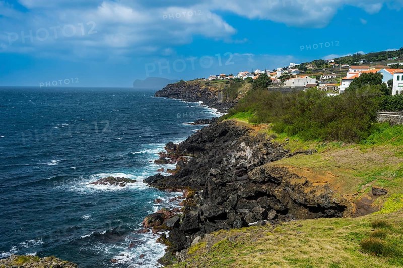 South coastline of the Island of Terceira
