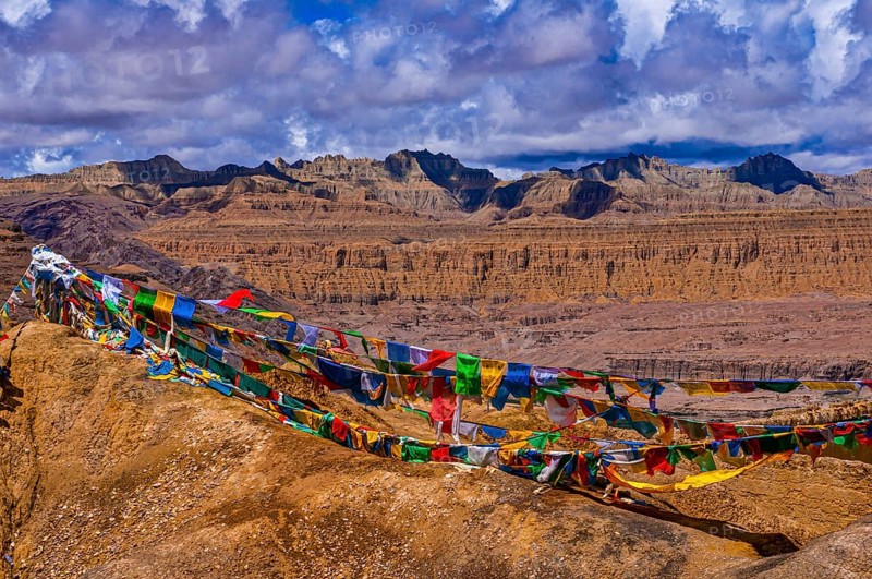 Overlook in the kingdom of Guge