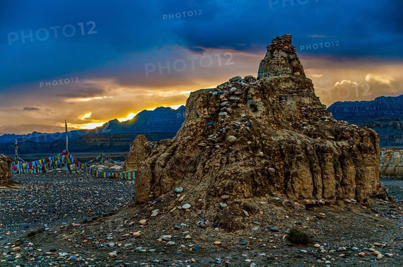 Stupa in the kingdom of Guge