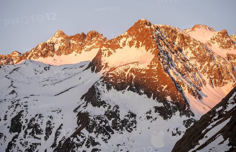 Alpine glow