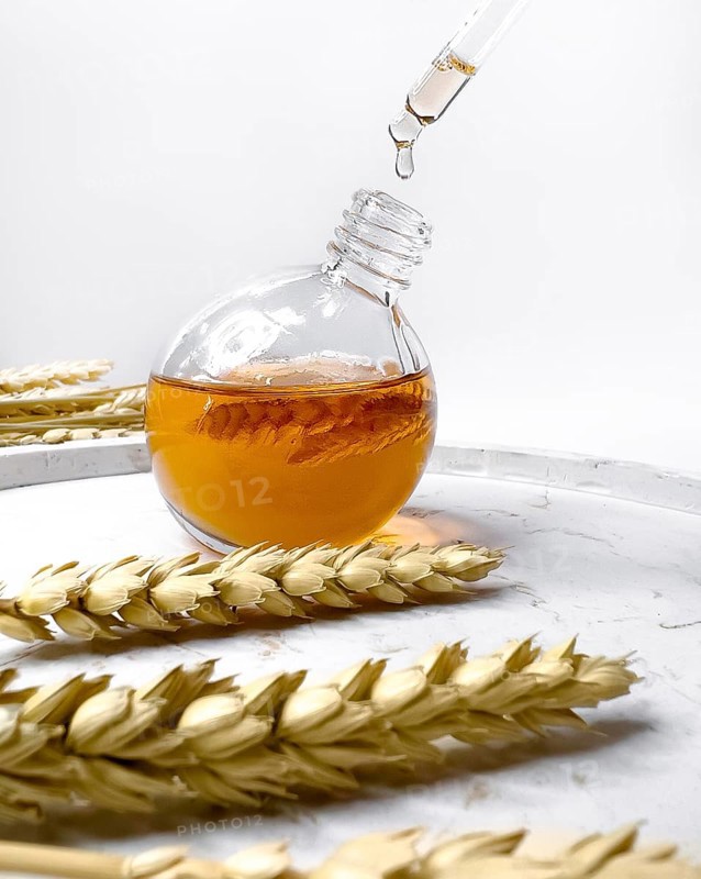 Bottle of oil for nail cuticles