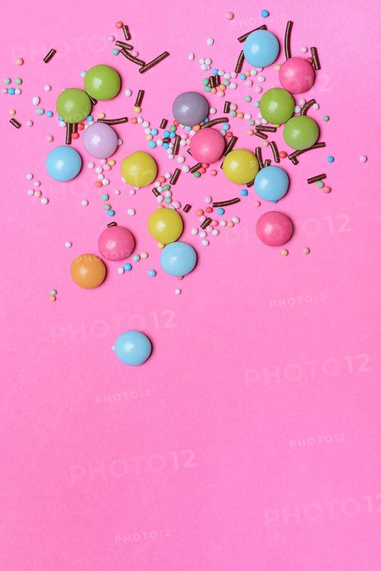 Sugar decoration- chocolate lentils