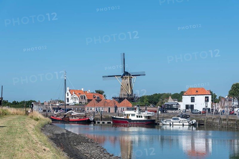 Den Haas windmill on the West Havendijk